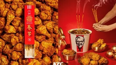 KFC ไก่ทอดกลิ่นธูป