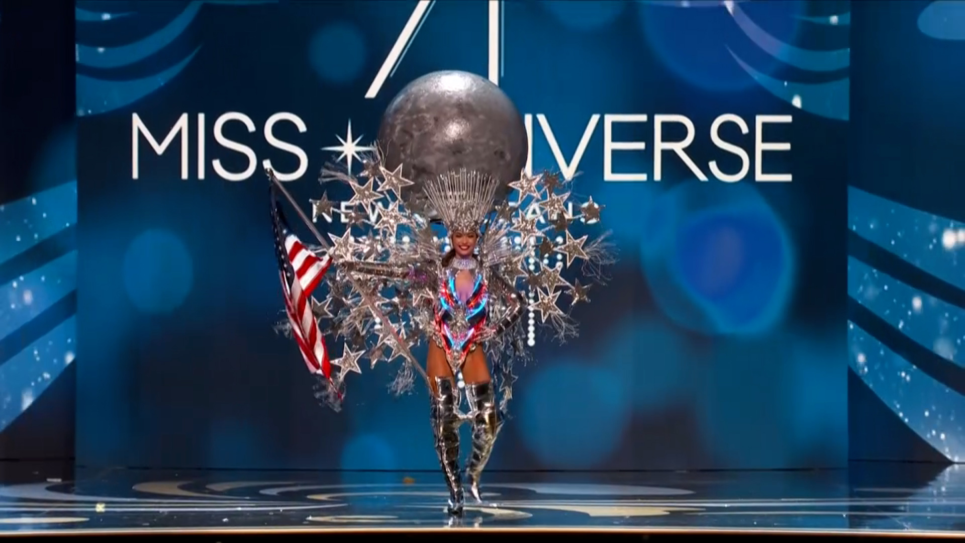 ประมวลภาพ Miss Universe 2022 รอบพรีลิม ชุดประจำชาติ สุดอลัง แฟนนางงามให้กำลังใจล้นหลาม Thaiger 