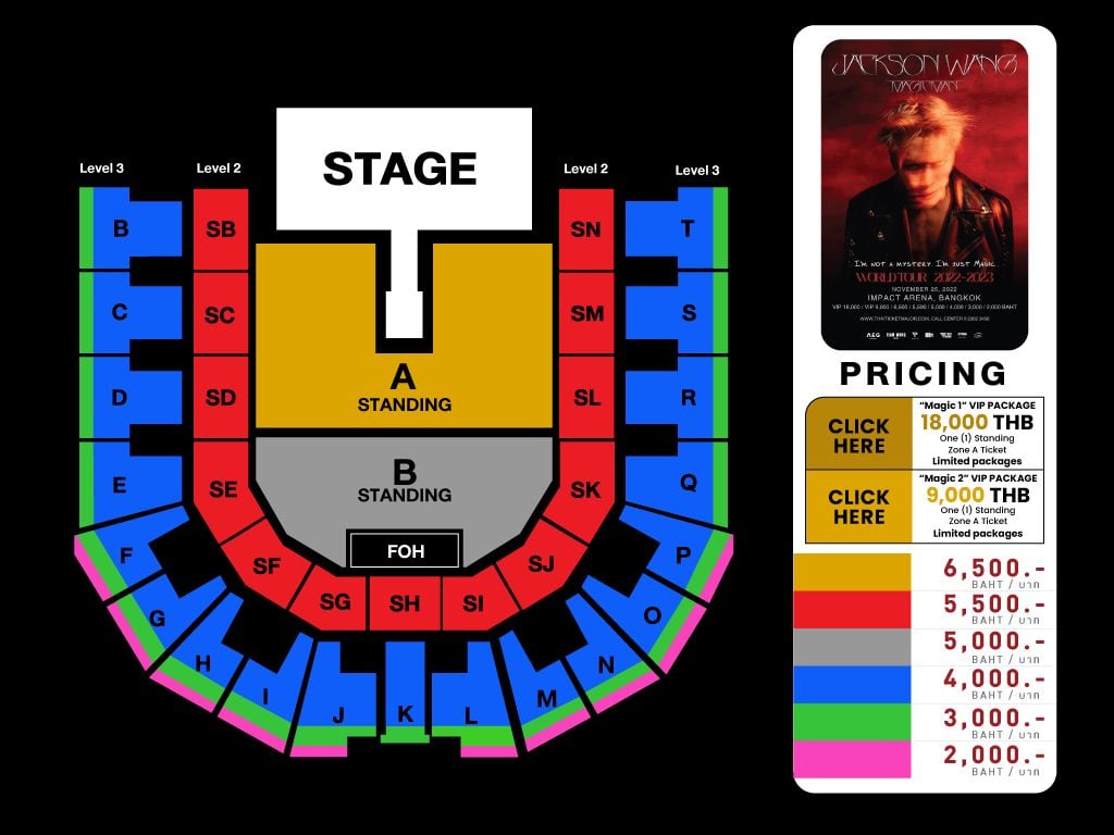 อันดับราคาบัตรคอนเสิร์ต K-POP