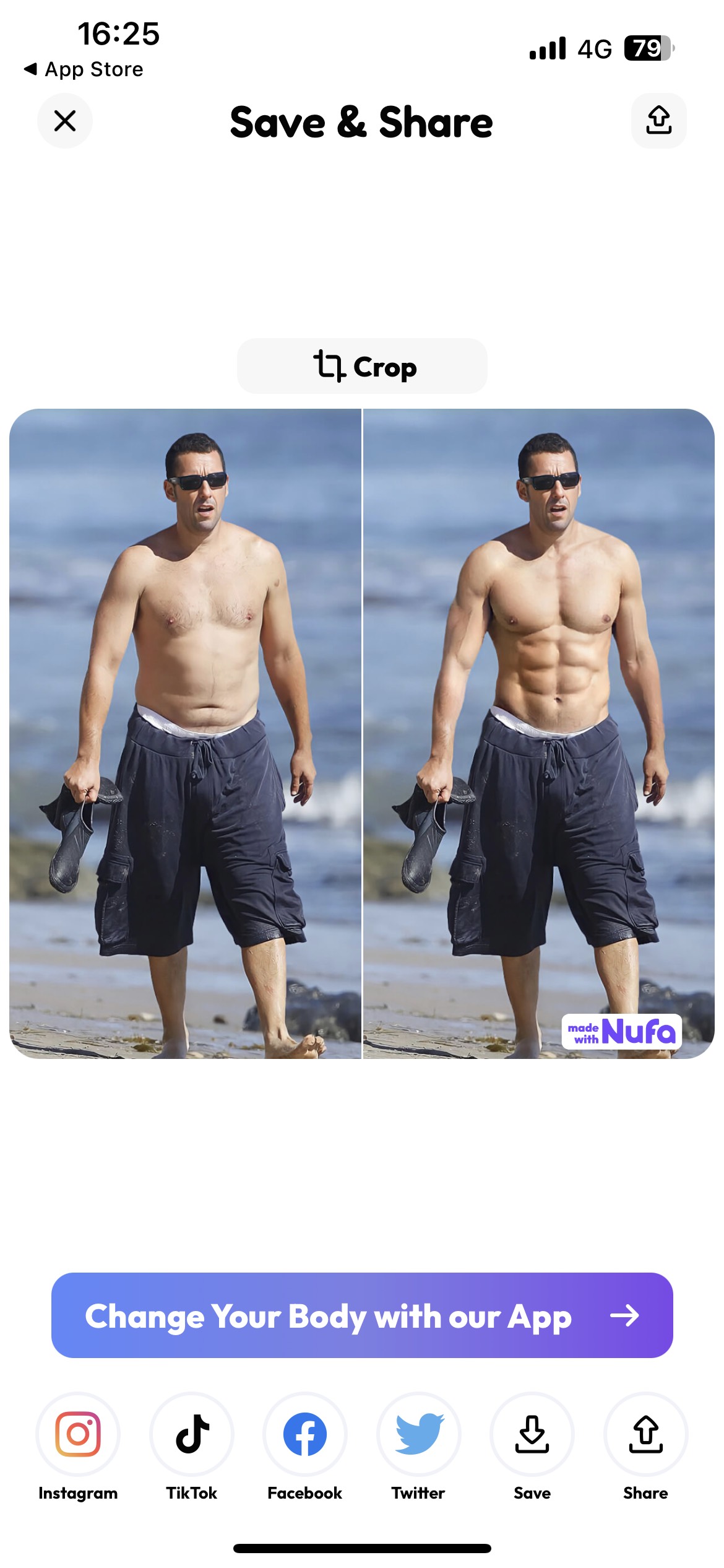 แอปสร้างซิกแพค