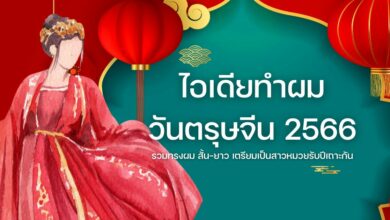 ไอเดียทำผมวันตรุษจีน 2566