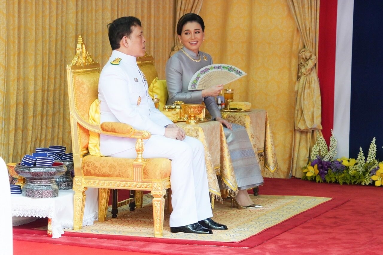 ในหลวงราชินี เสด็จ วัดปากน้ำ 16กพ66