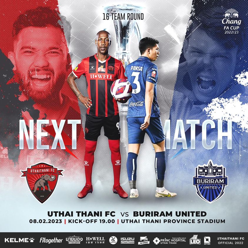 ผลบอลสด ช้าง เอฟเอ คัพ อุทัยธานี บุรีรัมย์