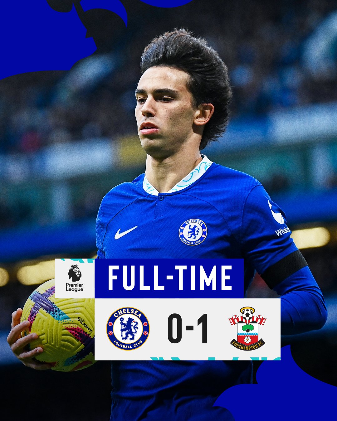 ผลบอลล่าสุด เชลซี เซาแธมป์ตัน