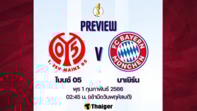 ดูบอลสด บุนเดสลีกา ไมนซ์ บาเยิร์น