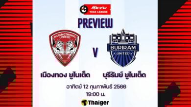 ดูบอลสด รีโว่ ไทยลีก เมืองทอง บุรีรัมย์