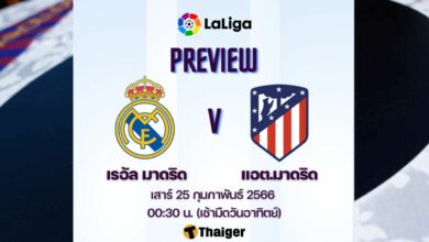 ดูบอลสด ลาลีกา สเปน เรอัล มาดริด แอต.มาดริด