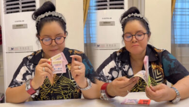 ฮาย อาภาพร ถูกหวย