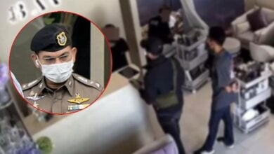 ตำรวจทองหล่อ ค้นร้านทำเล็บดิว