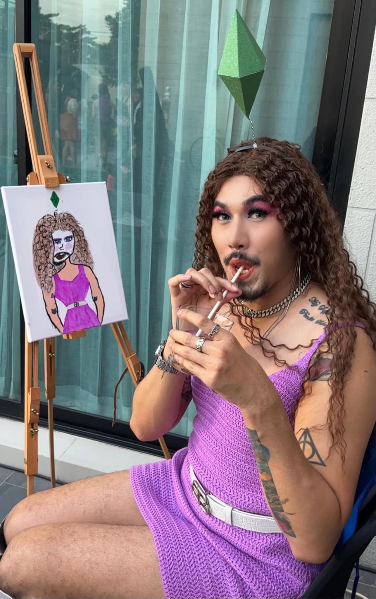 เจ๊ม้าม่วง