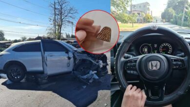 รถติดโลโก้เพชร