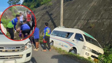 รถู้ตกข้างทาง คนขับเห็นผี