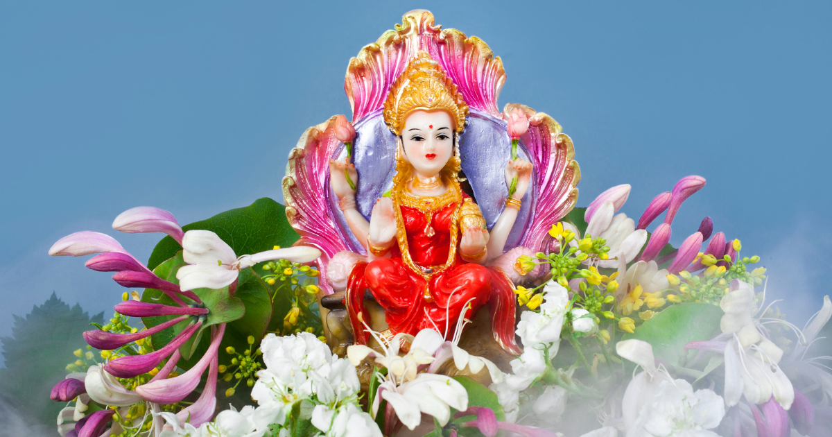 วิธีไหว้พระแม่ลักษมี บทสวดมนต์
