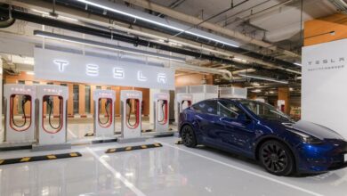 สถานีชาร์จรถไฟฟ้า tesla