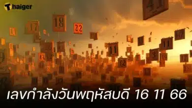 เลขกำลังวันพฤหัสบดี 16 11 66