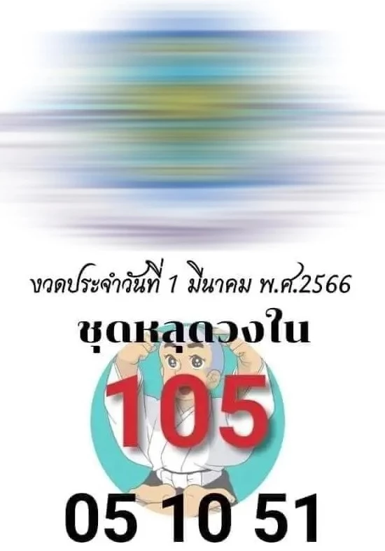 เลขหลุดวงใน 1 3 66