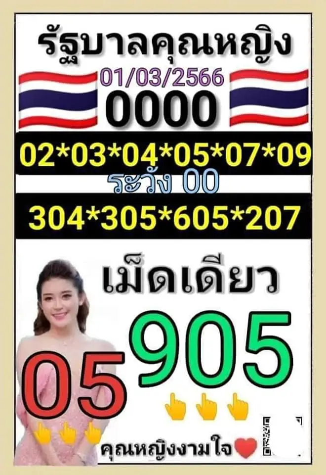 เลขเด็ด คุณหญิงงามใจ 1 3 66