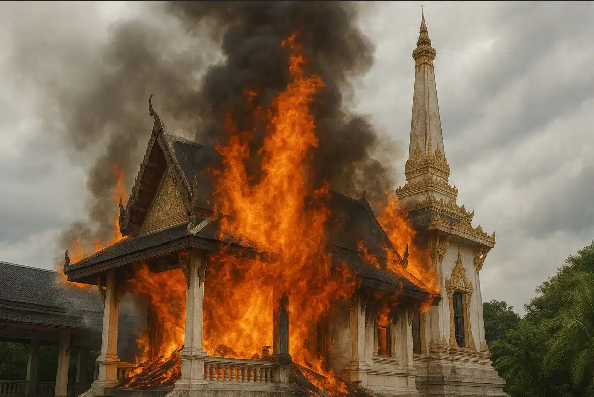 เลขเด็ด ฝันเห็นเมรุไฟไหม้