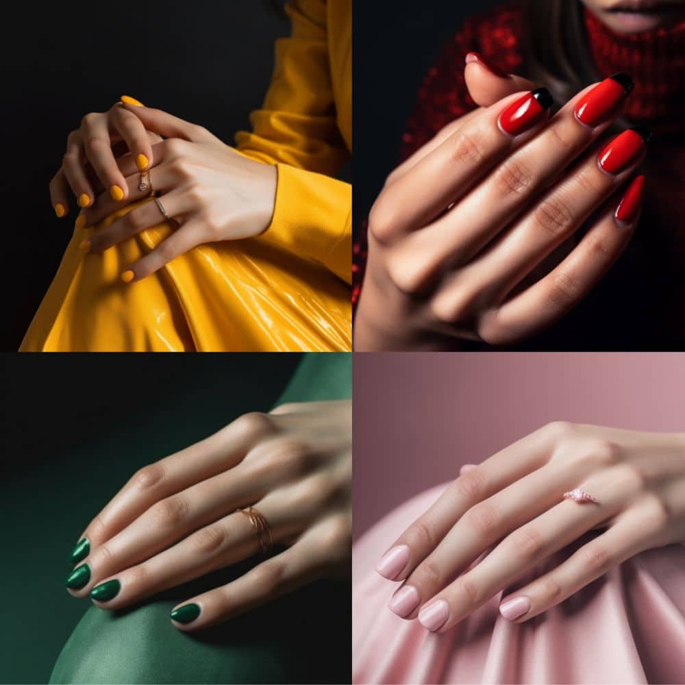 สีเล็บมงคล วันศุกร์ 2566