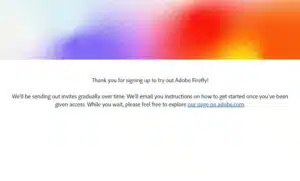 Adobe Firefly วิธีใช้