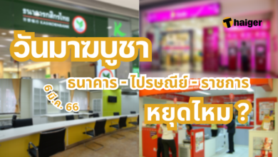 วันมาฆบูชา ไปรษณีย์ ธนาคารหยุดไหม