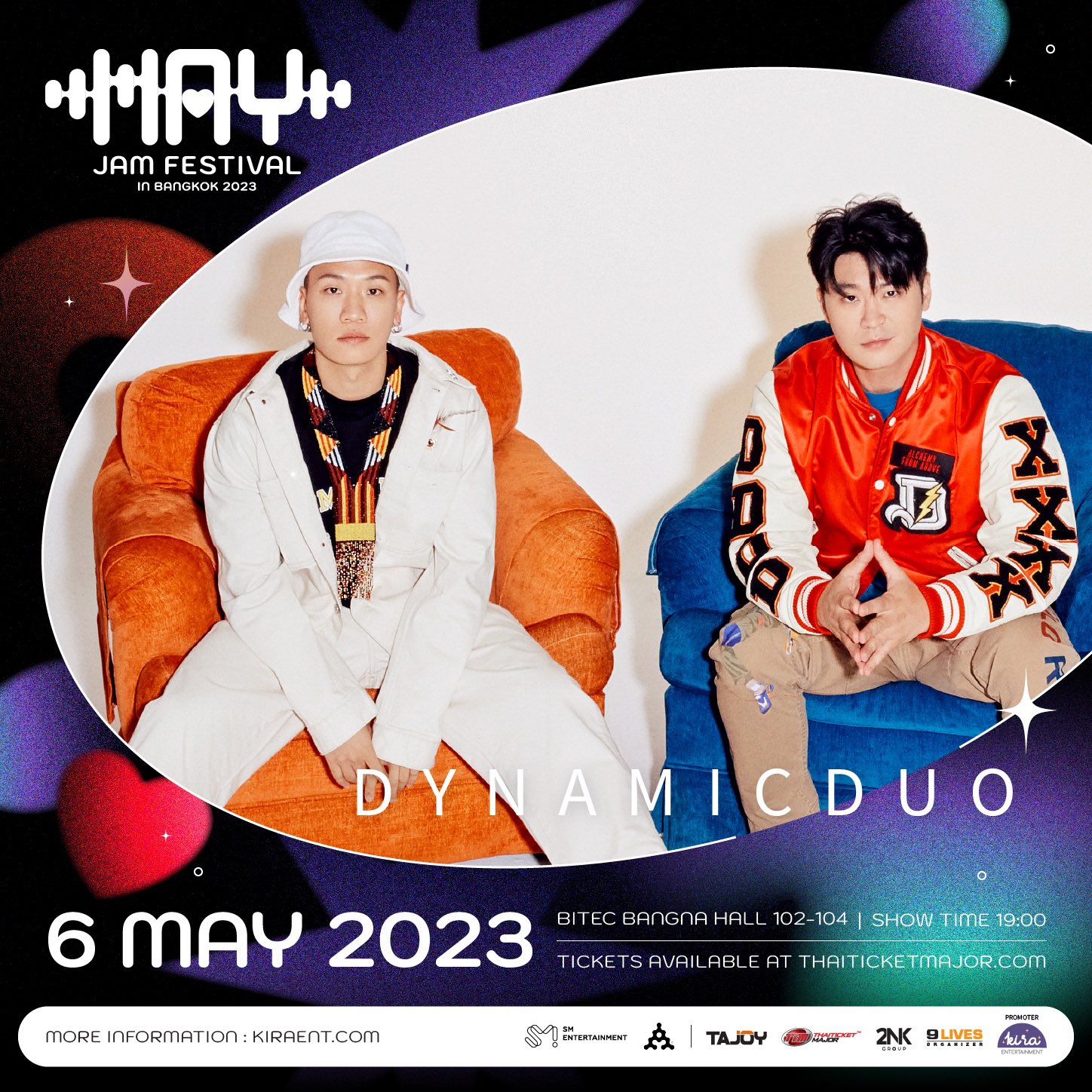 MAY Jam Festival in Bangkok 2023 line-up