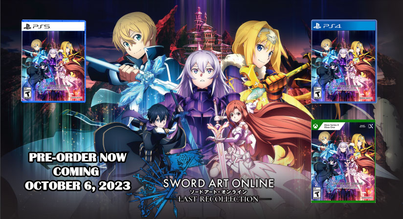 Sword Art Online: Last Recollection launches October 5 in Japan, October 6  worldwide - Gematsu