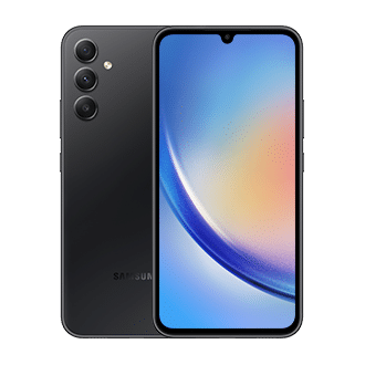 Galaxy A34 5G_Awesome Graphite_Front