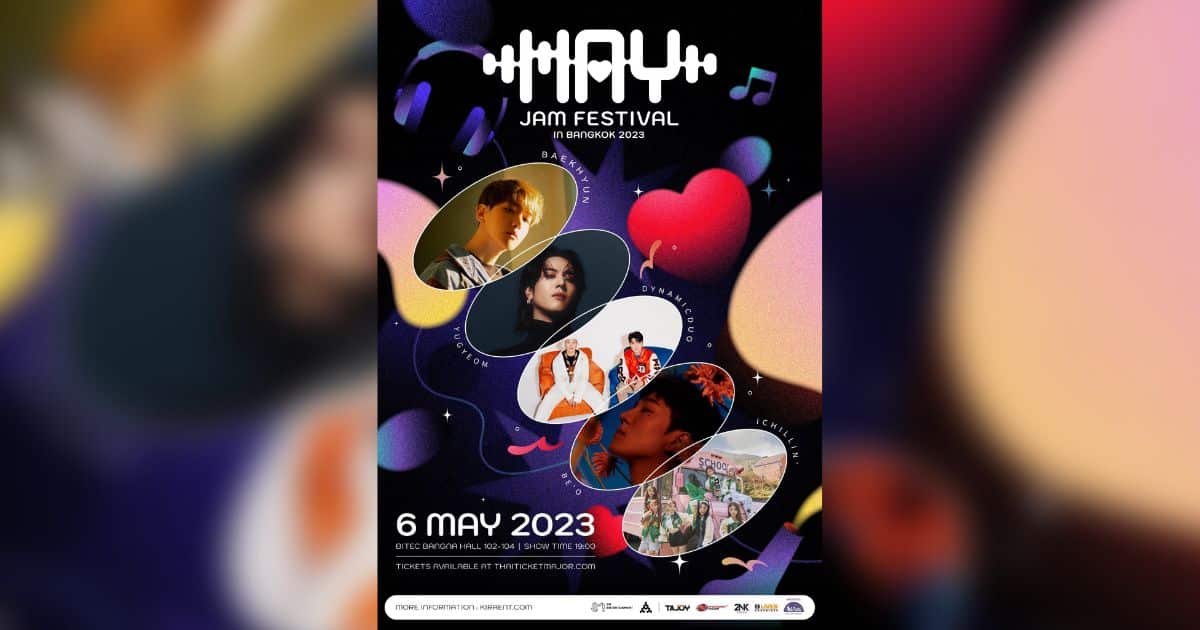 M.A.Y. Jam Festival in Bangkok 2023 รวมตัวพ่อ K-POP