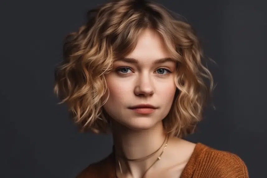 Wavy Bob ทรงผมผู้หญิงสั้น 2023