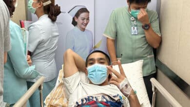 โต้ง ทูพี โรงพยาบาล อุบัติเหตุ