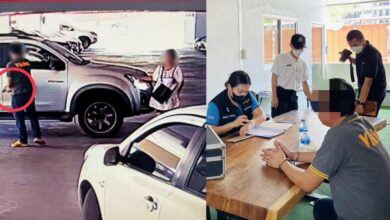 กระบะหัวร้อน แพ้เสียงแตร