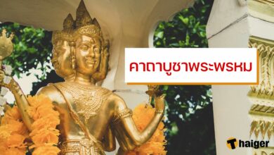 คาถาบูชาพระพรหม