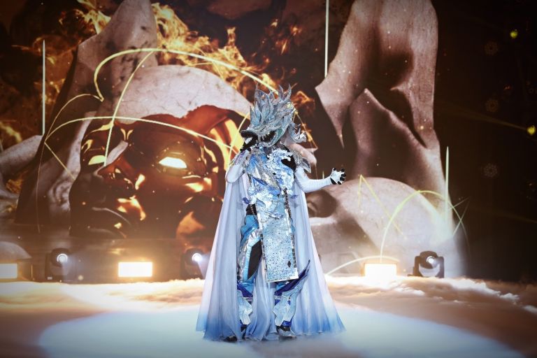 นุนิว หน้ากากกิเลน mask singer 12