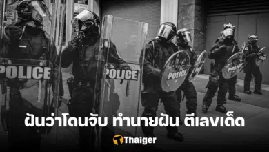 ฝันว่าโดนจับ
