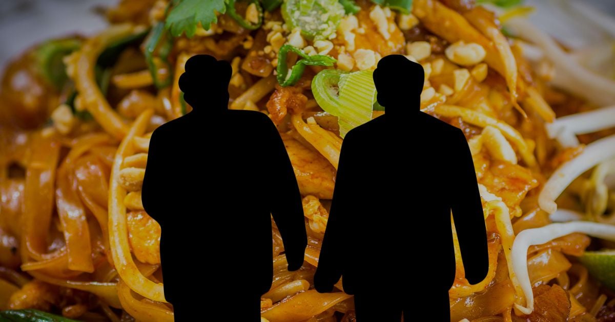 พระเอกซีรีส์ แอบกินผัดไทยกัน