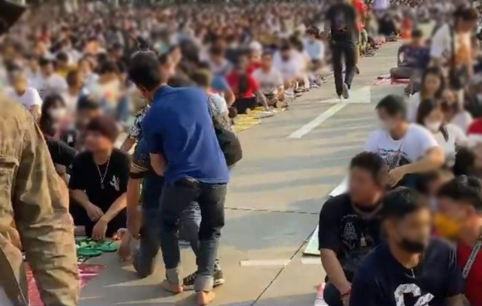 อาการของขึ้น พิธีไหว้ครู