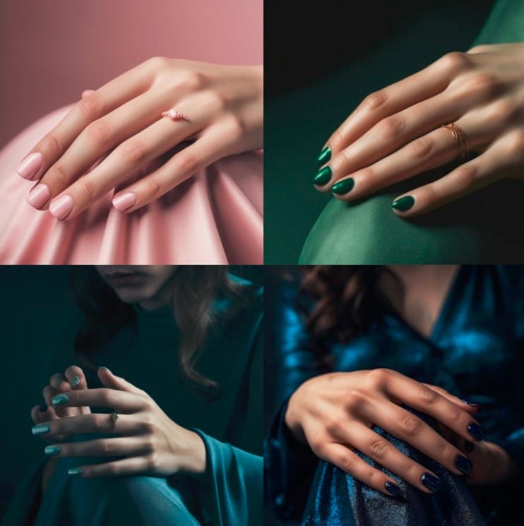 ผู้หญิงทาเล็บ