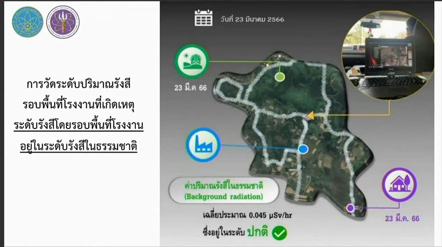 รัศมีรังสีซีเซียม 137