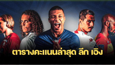 สรุปผลบอล ตารางคะแนน ลีก เอิง ฝรั่งเศส สัปดาห์ 27