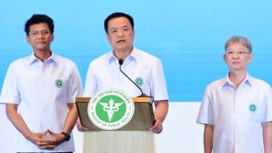 อนุทิน กระทรวงสาธารณสุข