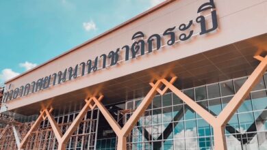 อาคารหลังใหม่ สนามบินกระบี่