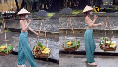 เที่ยวเวียดนาม ถ่ายรูปหาบเร่