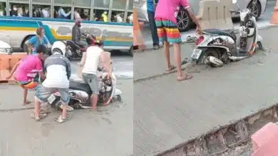 เปิดเลนด่วน ถถนปูนไม่แห้ง