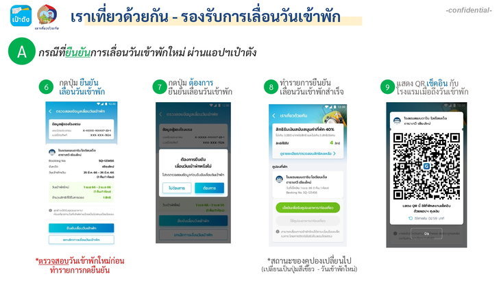 เลื่อนวันเข้าพัก เราเที่ยวด้วยกันเฟส5