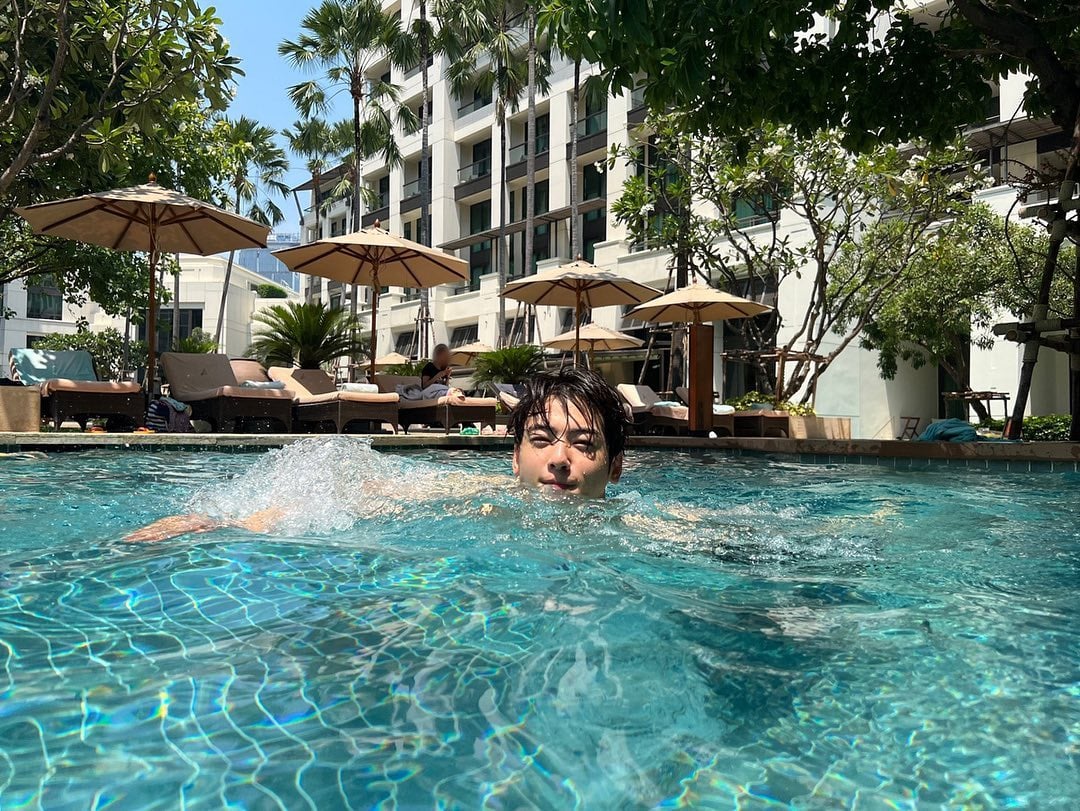 ชาอึนอู ว่ายน้ำ ในไทย