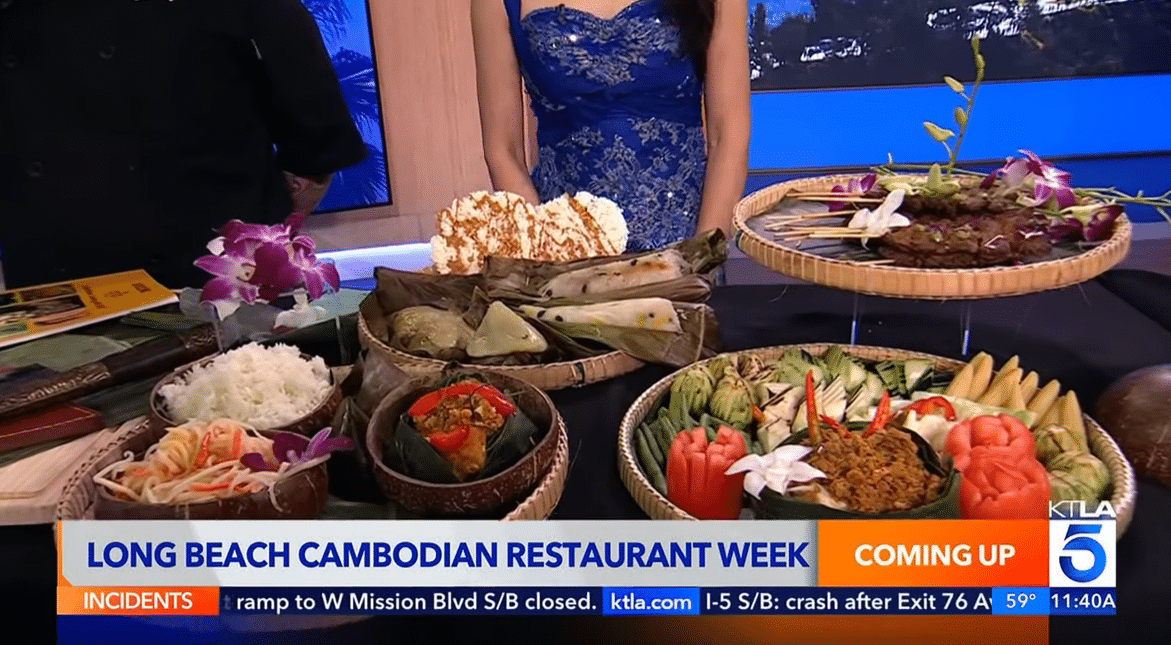 พิธีกรทักแรง เจ้าของร้านอาหารเขมร