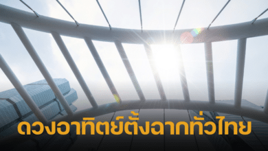 ดวงอาทิตย์ตั้งฉากกรุงเทพ 2566