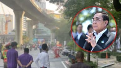 ประยุทธ์ ลงพื้นที่สวนลุม ข่าวรพ.จุฬา