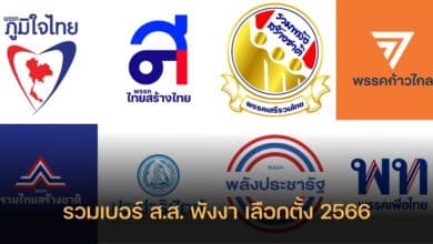 รายชื่อผู้สมัคร ส.ส. พังงา 2566
